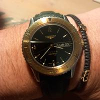 Longines Admiral oro e acciaio 