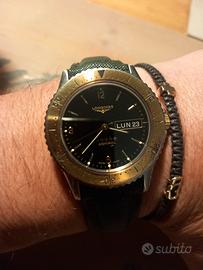 Longines Admiral oro e acciaio 