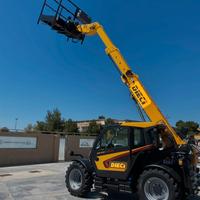 Gru piattaforma vaglio frantoio muletto terna