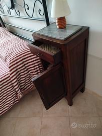 armadio , comodini, baule e testiera letto 