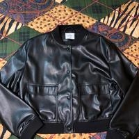 Giacca in similpelle