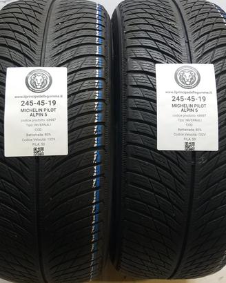 2 GOMME 245 45 19 MICHELIN A68997