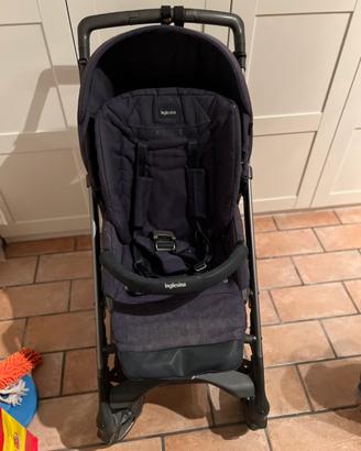 Trio inglesina blu: navicella,ovetto,passeggino