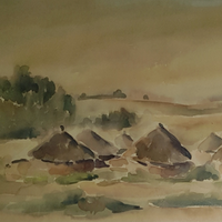 Quadro Eritrea ALDO SCABBIA Veneto Rovigo Padova