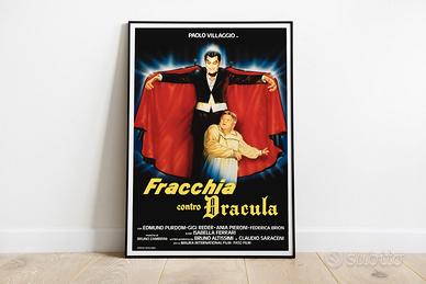 Poster Locandina Film "Fracchia contro Dracula"
