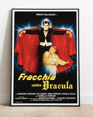Poster Locandina Film "Fracchia contro Dracula"