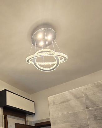 Lampadario LED Moderno 2 Anelli