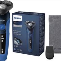 rasatore eletrico a bateria philips s5466-nero/blu