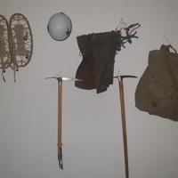 attrezzatura da montagna, alpina vintage/ epoca