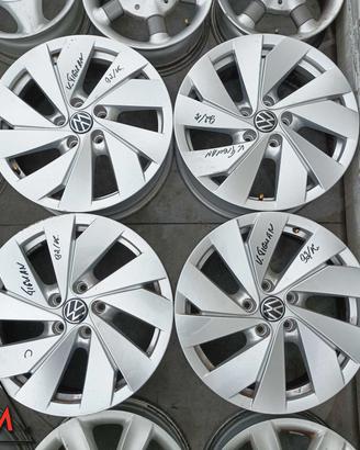 4 CERCHI LEGA 7Jx17 5x112 ET40 VOLKSWAGEN TIGUAN
