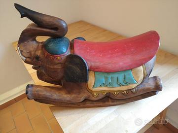 ELEFANTINO A DONDOLO PEZZO ORIGINALE