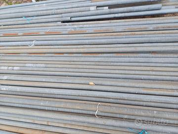 Tubi metallici zincati