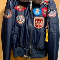 Top Gun B 15 Giacca Bomber blu