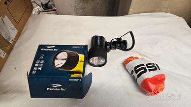 torcia sub e palloncino boa