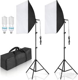 Soft box fotografico - professionale pari al nuovo