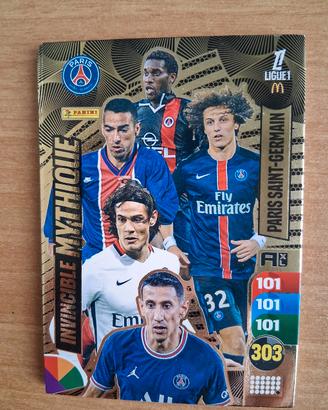 Card Panini Adrenalyn Ligue1 France PSG 