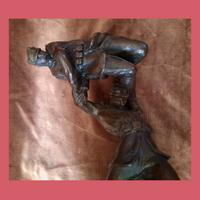 Bronzo I guerra mondiale - Alpino e militare