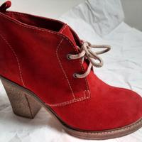 Scarpe donna Tamaris tg 38 rosse, ben tenute