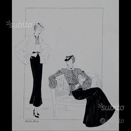 China su carta di Mueller-Riede,1930/40