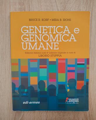 libro universitario di genetica