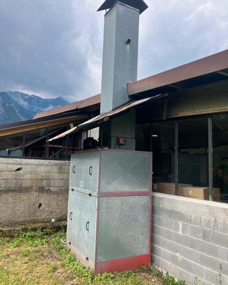 Aspiratore fumi per forno Verniciatura Saico AG320