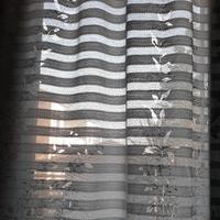 tenda soggiorno con ricami 