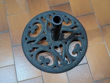 Porta ombrellone da esterno, solido e robusto 