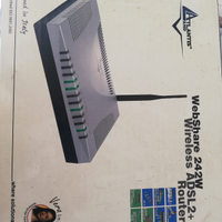 Modem wireless adsl 2+ router