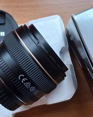 Canon lens EF 50mm 1.4 USM ULTRASONIC+ SCATOLA