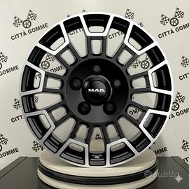 4 CERCHI IN LEGA CITROEN JUMPER CAMPER HEAVY DA 17