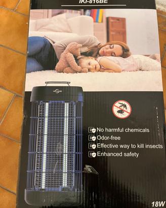 Gabbia elettrica per mosche e zanzare