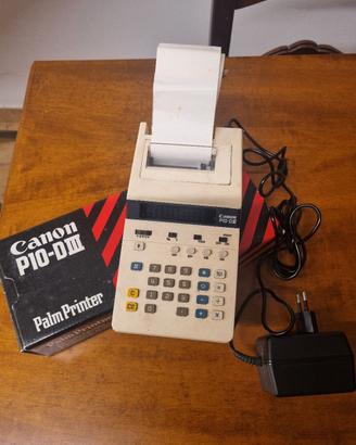 Calcolatrice da tavolo anni 80 Canon