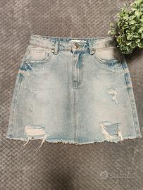 Minigonna Jeans Stradivarius Denim Skirt 