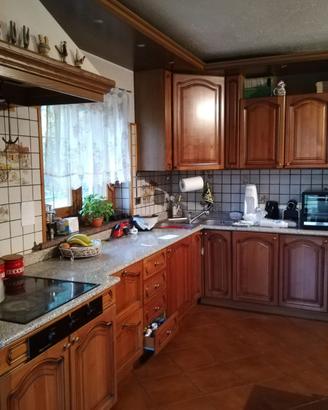 Cucina ad angolo in massello
