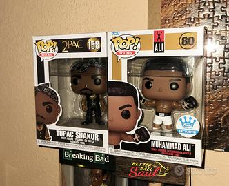 Funko pop muhammad ali e tupac