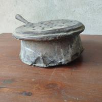 Pentola per caldarroste in rame