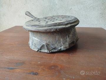 Pentola per caldarroste in rame