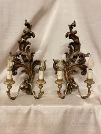 Coppia di applique antiche inizio 900