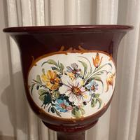 Portavaso da interno decorato