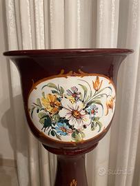 Portavaso da interno decorato