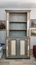 CREDENZA ANTICA DELL' 800' COMPOSTA DA 2 CORPI