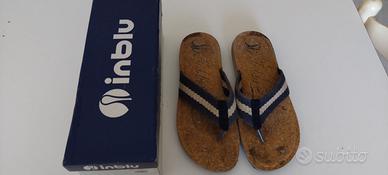Infradito Inblu tg 45 con plantare in sughero