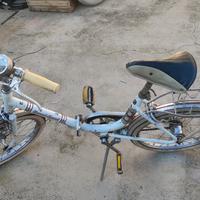 BICICLETTA GRAZIELLA SVIZZERA VINTAGE PIEGHEVOLE 
