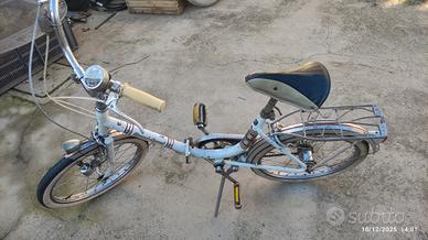 BICICLETTA GRAZIELLA SVIZZERA VINTAGE PIEGHEVOLE 
