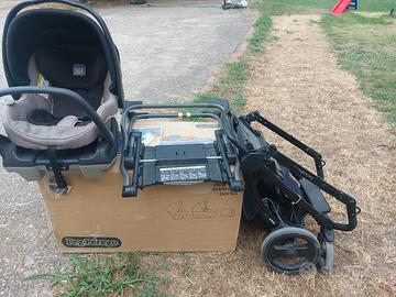 trio passeggino  Peg Perego book plus color oro