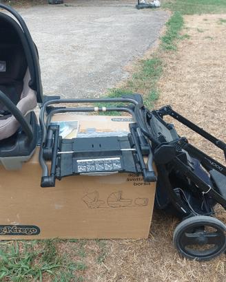 trio passeggino  Peg Perego book plus color oro