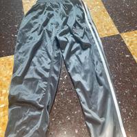 pantaloni adidas grigio