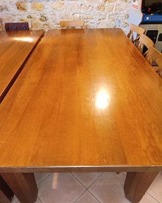 TAVOLI IN LEGNO MASSELLO LUXURY