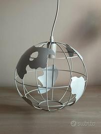 Lampadario Globo a sospensione - bianco