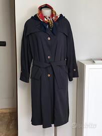 Trench donna vintage Made in Italy tg 46 Lyocell